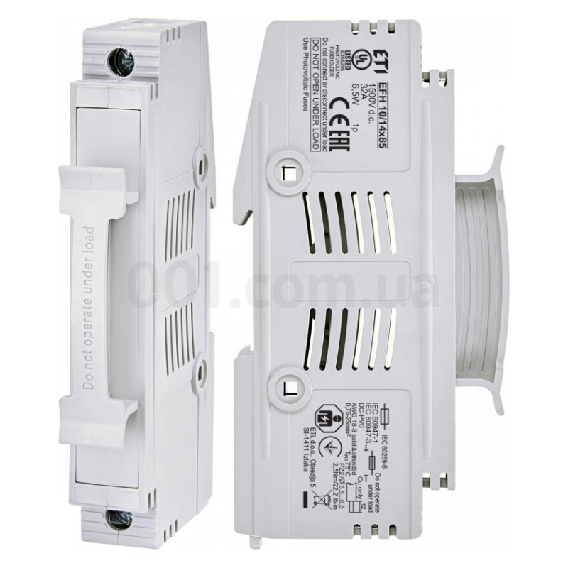 Держатель плавкой вставки (разъединитель) EFH 10/14×85 1P 32A 1500В DC ...