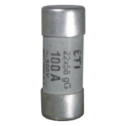 Плавкая вставка цилиндрическая CH 22×58 gG 100A 500В (упаковка = 10 шт.), ETI мини-фото
