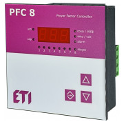 Регулятор реактивної потужності PFC 8 RS 8 ступенів 97×97, ETI міні-фото