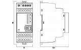 Конвертер SC-USB485 TTL/USB/RS485, ETI зображення 2 (габаритні розміри)
