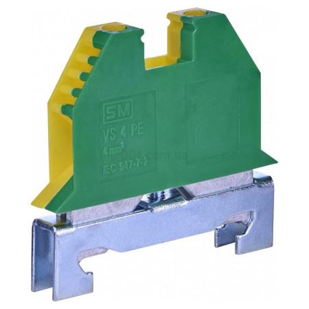 Клема гвинтова заземлююча VS 4 PE, ETI (3901476) фото