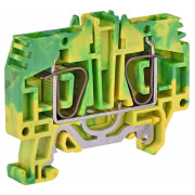 Клемма пружинная заземляющая ESP-HTE.6 6 мм² желто-зеленая, ETI мини-фото