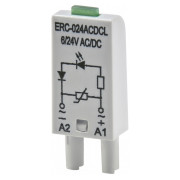 Дополнительный модуль защиты/индикации ERC-024ACDCL (6...24V AC/DC), ETI мини-фото