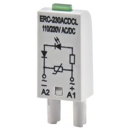 Додатковий модуль захисту/індикації ERC-230ACDCL (110...230V AC/DC), ETI (2473042) фото