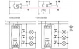Реле управления лестничным освещением CRM-4 230V/AC 16A, ETI изображение 3 (схема)