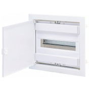Щит металопластиковий ECG14 (12+2 модулі, металеві білі дверцята), ETI міні-фото
