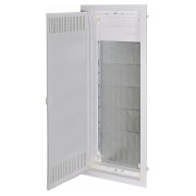 Щит металопластиковий ECG70 MEDIA-I (перфорована панель, перфоровані металеві білі дверцята), ETI міні-фото