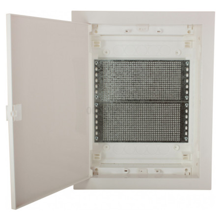 Щит металлопластиковый ECG14 MEDIA-PT (перфорированная панель, пластиковая прозрачная дверь), ETI (1101186) фото