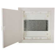 Щит металопластиковий ECG14 MEDIA-PO (перфорована панель, пластикові білі дверцята), ETI міні-фото