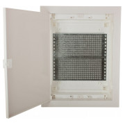 Щит металопластиковий ECG28 MEDIA-PO (перфорована панель, пластикові білі дверцята), ETI міні-фото