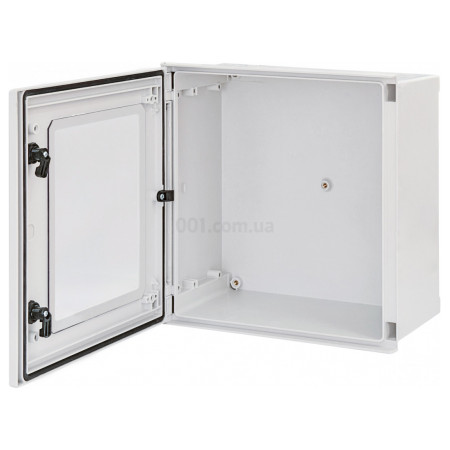Шкаф полиэстеровый EPC-W 40-40-20 IP66 (2 замка, с окном, В400×Ш400×Г200), ETI (1102610) фото