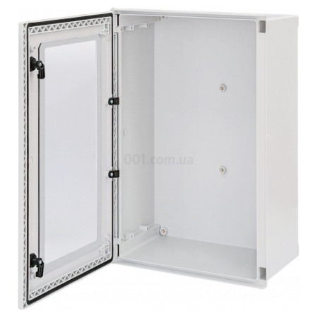 Шкаф полиэстеровый EPC-W 60-40-23 IP66 (2 замка, с окном, В600×Ш400×Г230), ETI (1102612) фото