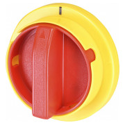 Рукоятка для LAS 16-125 аварийная (желто-красная) на дверцу шкафа, ETI мини-фото