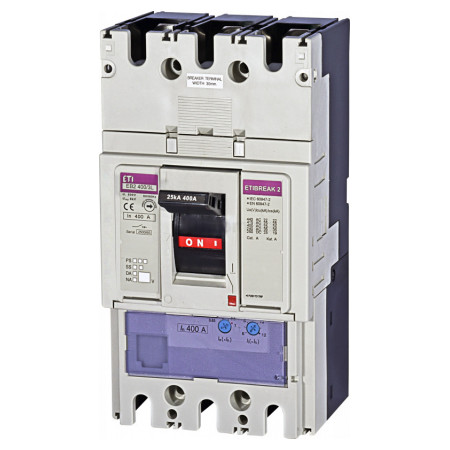 Автоматичний вимикач EB2 400/3L 3P 400A 25кА, ETI (4671092) фото