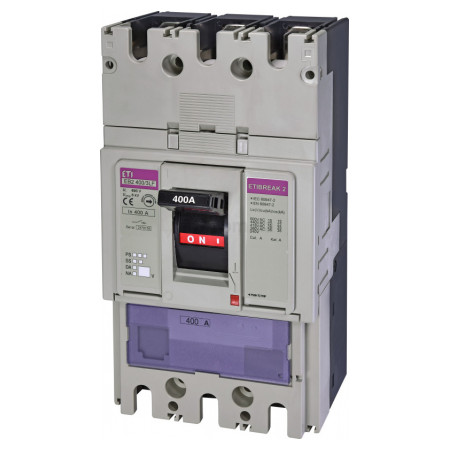 Автоматичний вимикач EB2 400/3LF 3P 400A 25кА, ETI (4671105) фото