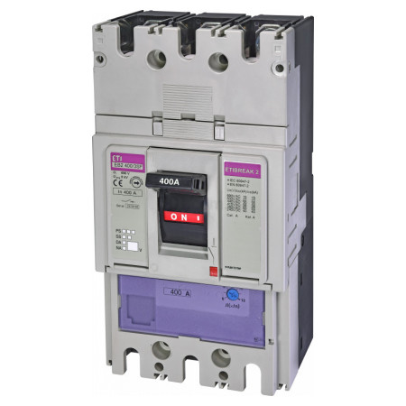Автоматичний вимикач EB2 400/3SF 3P 400A 36кА, ETI (4671106) фото