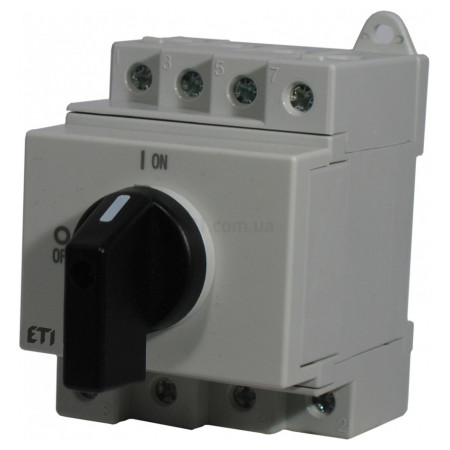 Выключатель нагрузки LS 16 SMA A4 4P "1-0" 16A 1000V DC, ETI (4660063) фото