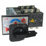 Переключатель нагрузки LA 1/D 160A 3P CO "1-0-2", с выносной рукояткой, ETI мини-фото