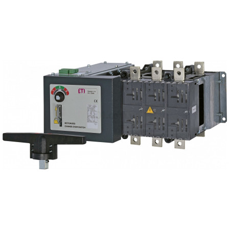 Переключатель нагрузки LA4 MO 800A 3P CO 230V AC "1-0-2" с мотор-приводом, ETI (4667324) фото