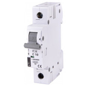 Автоматичний вимикач ST-68 (4,5 кА) 1p 10 А хар-ка C, ETI міні-фото