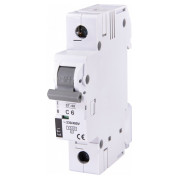 Автоматичний вимикач ST-68 (4,5 кА) 1p 6 А хар-ка C, ETI міні-фото