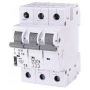Автоматический выключатель ST-68 (4,5 кА) 3p 16 А хар-ка B, ETI мини-фото