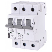 Автоматичний вимикач ST-68 (4,5 кА) 3p 10 А хар-ка C, ETI міні-фото