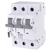 Автоматический выключатель ST-68 (4,5 кА) 3p 20 А хар-ка C, ETI мини-фото