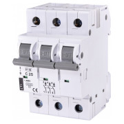 Автоматический выключатель ST-68 (4,5 кА) 3p 25 А хар-ка C, ETI мини-фото