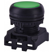 Кнопка-модуль утопленная с подсветкой зеленая EGFI-G, ETI мини-фото