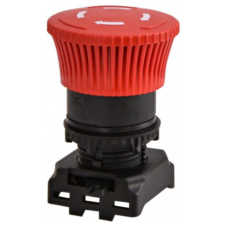 Кнопка-модуль грибок (відключення поворотом) червона EGM-T-R, ETI (4771290) фото