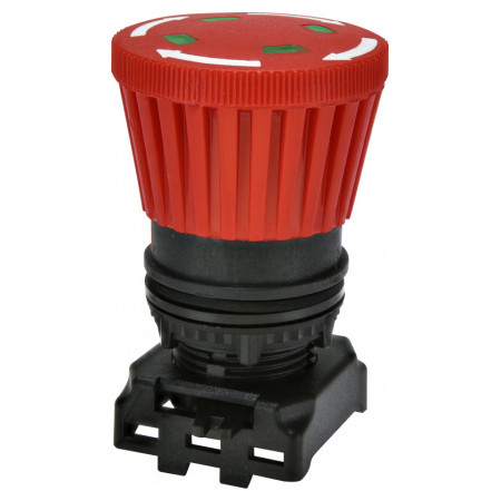 Кнопка-модуль грибок (отключение поворотом) с индикацией красная EGM-MI-T, ETI (4771613) фото