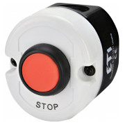 Пост кнопочный 1-модульный "STOP" ESE1-V2, ETI мини-фото