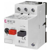Автоматический выключатель защиты двигателя MS25-2,5 (1,6-2,5А), ETI мини-фото