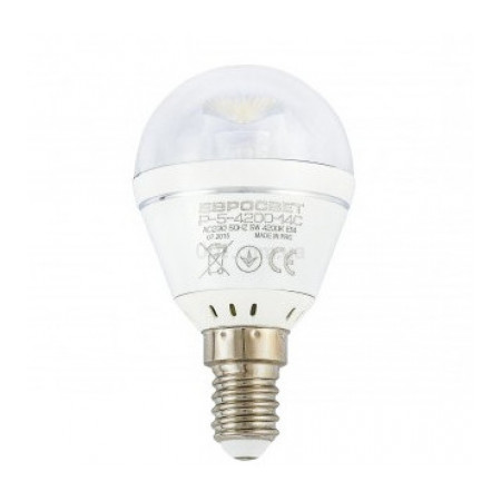 Светодиодная (LED) лампа P-5-4200-14C, 5 Вт 4200K E14, Евросвет (000038865) фото