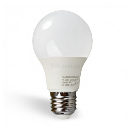 Світлодіодна (LED) лампа A-7-4200-27 7Вт 4200К Е27, Евросвет (38855) фото