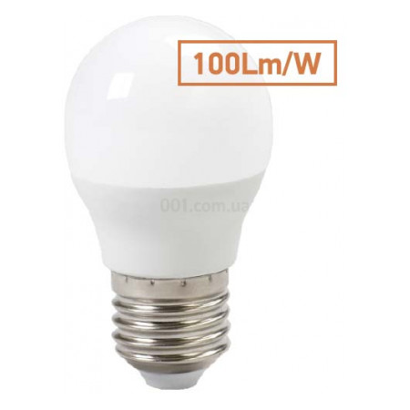 Світлодіодна лампа LB-195 G45 (куля) 7Вт 4000K E27, Feron (5557) фото