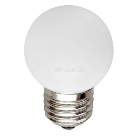 Светодиодная лампа LB-37 G45 (шар) 1Вт 6400K E27, Feron (3812) фото