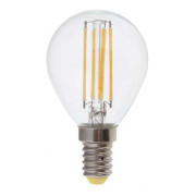 Светодиодная лампа LB-61 P45 (шар) филамент 4Вт 2700K E14, Feron мини-фото