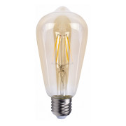 Світлодіодна лампа LB-764 ST64 філамент золото 4Вт 2700K E27, Feron міні-фото