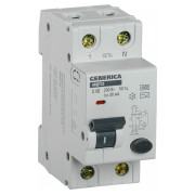 Автоматический выключатель дифференциального тока АВДТ32 2P хар-ка C 40А 30мА, GENERICA мини-фото