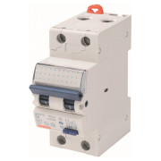 Диференційний автоматичний вимикач COMPACT RCBO 1P+N C6 30мА тип AC 6кА, GEWISS міні-фото