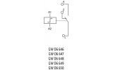 Реле импульсное 1CO 16A 230В AC 1M, GEWISS изображение 3 (схема)