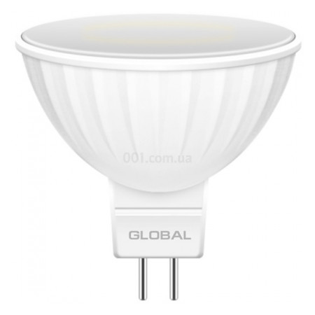 Світлодіодна лампа 1-GBL-111 MR16 3Вт 3000K GU5.3, GLOBAL LED фото