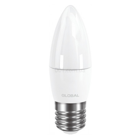 Світлодіодна лампа 1-GBL-131 C37 CL-F 5Вт 3000K E27, GLOBAL LED фото