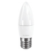 Світлодіодна лампа 1-GBL-132 C37 CL-F 5Вт 4100K E27, GLOBAL LED міні-фото