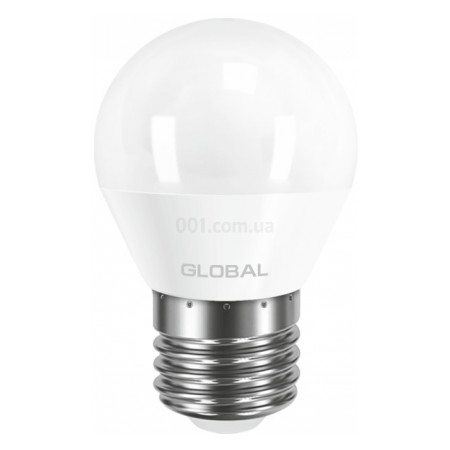 Світлодіодна лампа 1-GBL-142-02 G45 F 5Вт 4100K E27, GLOBAL LED фото