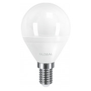 Светодиодная лампа 1-GBL-143 G45 F 5Вт 3000K E14, GLOBAL LED Светодиодная лампа 1-GBL-143 G45 F 5Вт 3000K E14, GLOBAL LED мини-фото