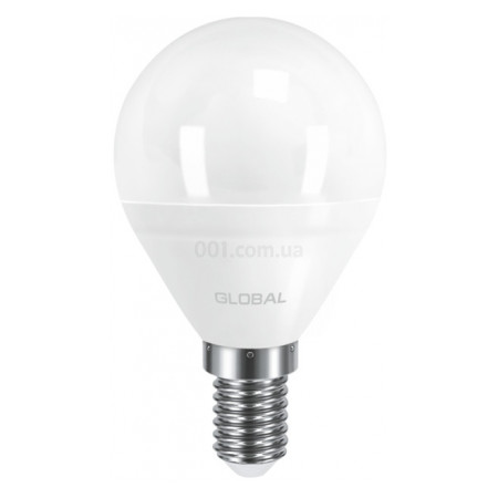 Светодиодная лампа 1-GBL-143 G45 F 5Вт 3000K E14, GLOBAL LED фото