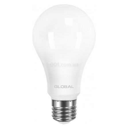 Світлодіодна лампа 1-GBL-165 A60 12Вт 3000K E27, GLOBAL LED фото